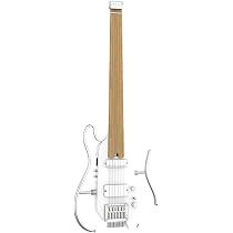 ​【極美品】DONNER HUSH-X ヘッドレスギター ホワイト Amazon.co.jp: Donner HUSH X PRO エレキギター スマートトラベル